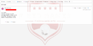 Weekend Fixed Matches