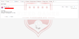 Rigged Fixed Matches