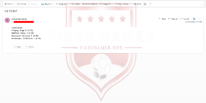 Fixed Games Today 1x2 Fixed Games Today 1x2